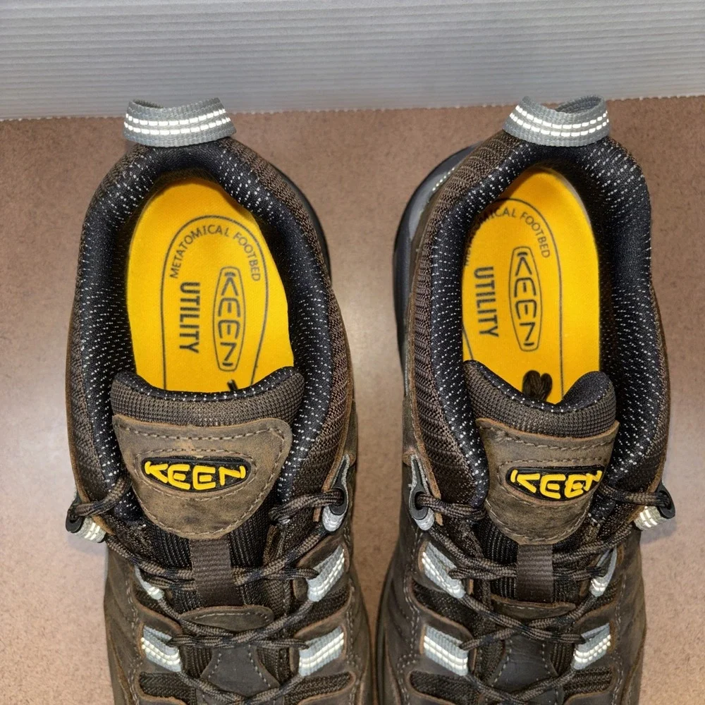Keen Men's Detroit XT ESD Steel Toe Leather Waterproof Mens Work Shoes Sz12EE